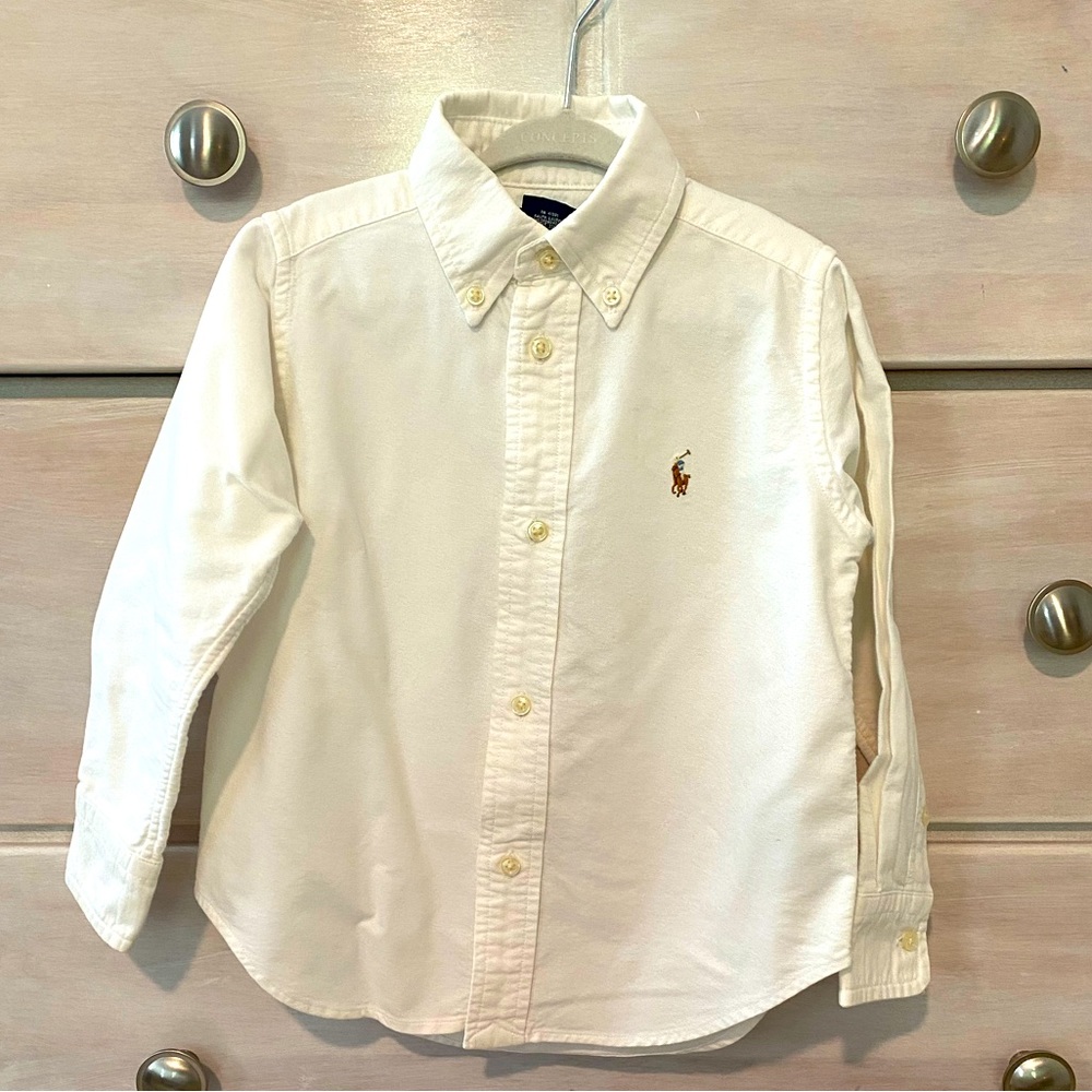 Ralph Lauren 2T White Oxford Shirt